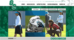 Desktop Screenshot of greensborocollegesports.com