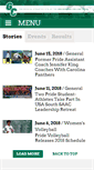 Mobile Screenshot of greensborocollegesports.com